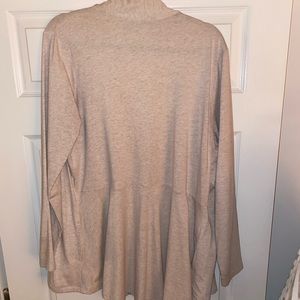 Susan Graver Weekend Cotton Modal Cardigan, Large